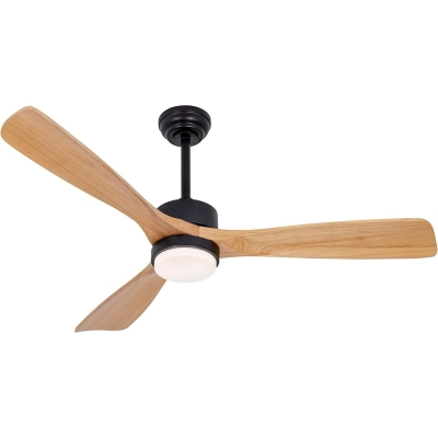 52 in. Ceiling Fans, Indoor Outdoor Ceiling Fan with Light and Remote Control, Outdoor Patio Ceiling Fans, Ceiling Fan for Living Room Bedroom Office