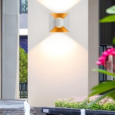 Versatile LED Outdoor Wall Light for Indoor/Outdoor Use, Available in Two Colors and Sizes, Waterproof, Energy-Saving, Durable Die-Cast Aluminum