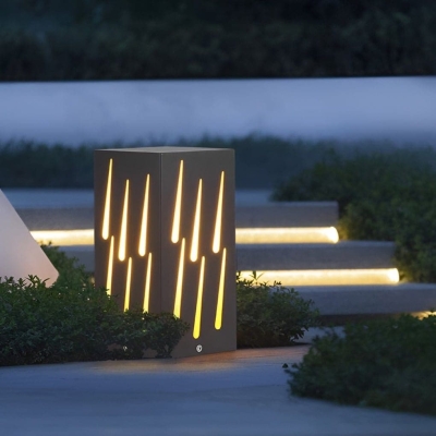 Stylish and Creative Outdoor Garden Post Light with Superior Waterproof and Dustproof Performance, Perfect for Unique and Warm Courtyard Decoration