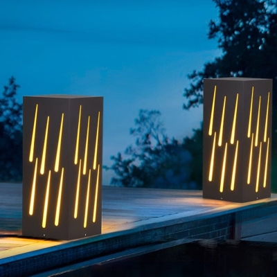Stylish and Creative Outdoor Garden Post Light with Superior Waterproof and Dustproof Performance, Perfect for Unique and Warm Courtyard Decoration