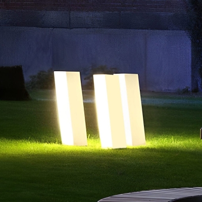 Durable Waterproof Outdoor Lawn Lamp with Stainless Steel Body and Acrylic Shade for Garden, Pathway, Backyard, and Park Decor