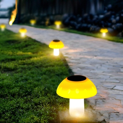 Solar Mushroom Shaped Lawn Lamp, Creative Outdoor Night Light &amp; Landscape Decoration, Fast Charging, High Efficiency, Waterproof, Easy Installation