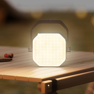 Versatile RGB Camping and Fill Light with 360&deg; Rotation, 10 Modes, Sound Sensor, and Adjustable Color Temperatures for Indoor/Outdoor Use