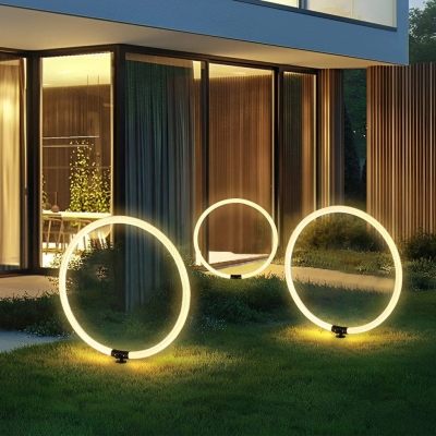IP65 Waterproof Outdoor LED Lawn Lights with High Color Rendering, Easy Installation, and Unique Design for Garden Decoration and Warm Atmosphere