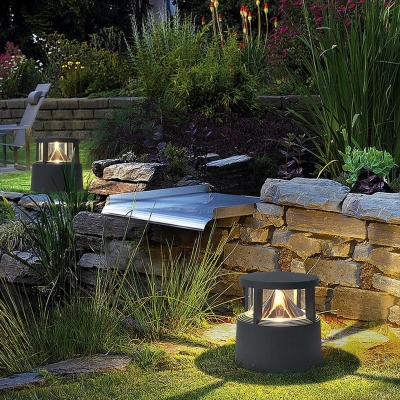 Durable Outdoor Light with Sandblasted Matte Finish, Waterproof, Dustproof, Rustproof, High Light Transmittance PC Lampshade, and Sealed Joints