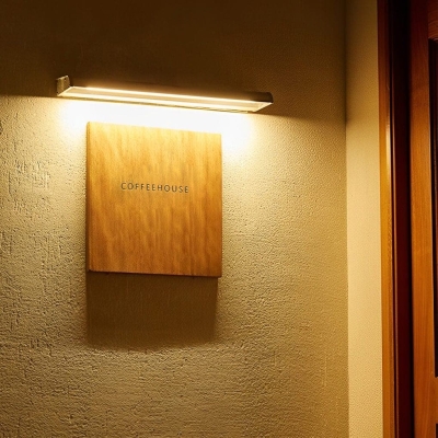 Versatile Solar Wall Lamp for Shops and Streets, Easy Installation, High-Efficiency Charging, Adjustable 90&deg; Lamp Tube, No Wiring Needed