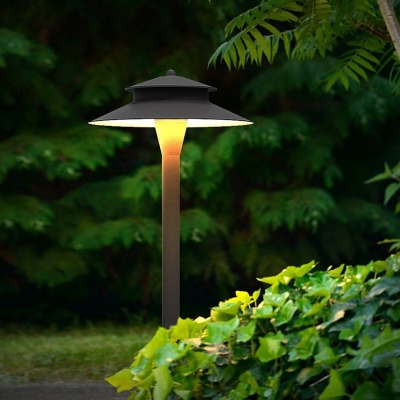 Contemporary Minimalist Pathway Light, Waterproof Landscape Lighting for Walkways, Driveways, Patios, and Gardens, Warm LED Outdoor Decor
