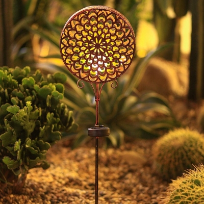 Solar-Powered Decorative Lawn Lamp, Wireless, Eco-Friendly Garden Light for Yards, Patios, and Holiday Events, Easy Installation