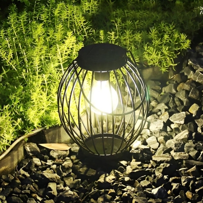 Sturdy Iron Solar Garden Light with IP44 Waterproof Rating, Auto On/Off, 8-Hour Illumination, Ideal for Outdoor Use in All Weather Conditions