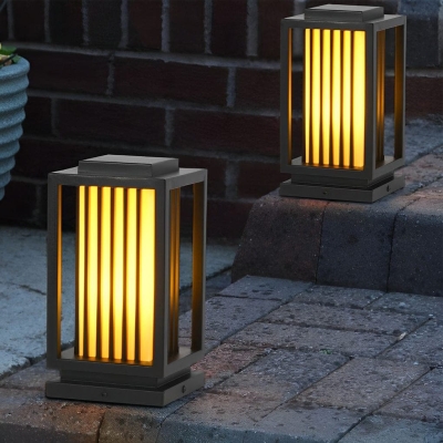 Durable Waterproof Galvanized Pathway Light, Rustproof, Heat Resistant, and Elegant Design for Gardens, Garages, Pools, and More