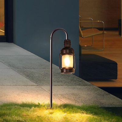 Durable Aluminum Outdoor Light with Built-in LED, Waterproof and Rustproof, Ideal for Garden, Lawn, Courtyard, and Farmhouse Decor
