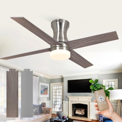 52 in. Remote Control Ceiling Fans, Outdoor Ceiling Fans with Light, Bedroom Ceiling Fans