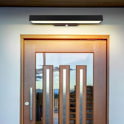 Stainless Steel Motion Sensor Wall Lamp, Rust Proof, Energy Saving, Ideal for Stairs, Corridors, Porches, and More