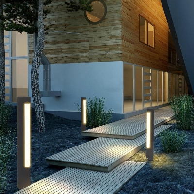 Energy-Saving LED Pathway Lights with Warm White Illumination, Sturdy Aluminum Pole, Covers 15 Sq Meters, Perfect for Garden and Lawn Pathways