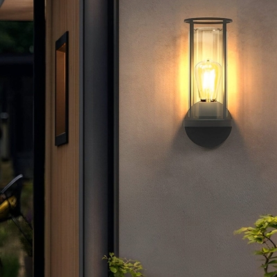 Durable Stainless Steel Waterproof Outdoor Lamp with High-Quality Acrylic Lampshade, E27 Light Source, and Silicone Sealed Junction for Long-Lasting Use
