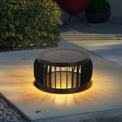 Solar-Powered Waterproof Garden Lights with Intelligent Light Control, LED Patch Light Source, and Foot Pad Design for Long-Lasting Durability