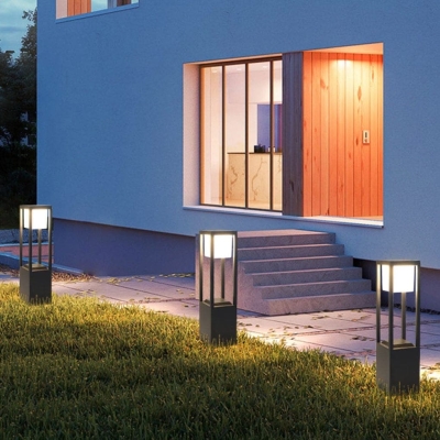 Durable Aluminum and Acrylic Outdoor Lawn Lights, Stylish, Weather-Resistant, Energy-Saving Solar Options for Gardens, Courtyards, and Paths