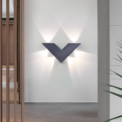 IP65 Waterproof LED Wall Sconce Light for Indoor and Outdoor Use, Ideal for Aisles, Stairs, Living Rooms, and Bedrooms, Durable and Decorative