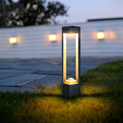 Stylish LED Solar Garden and Pathway Lights, Automatic Daytime Recharge, Nighttime Illumination for Yard, Walkway, Driveway, and More