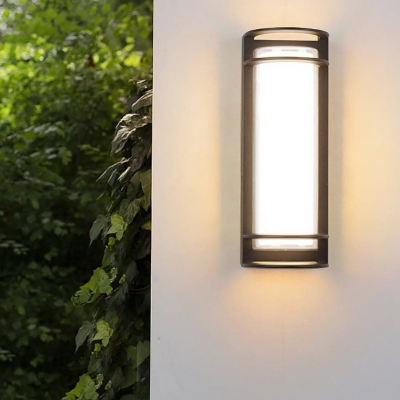 High Color Rendering Outdoor Wall Light with Double-Layer Lampshade for Clear Vision, Warm Light, and Enhanced Waterproof Performance, Ideal for Porches