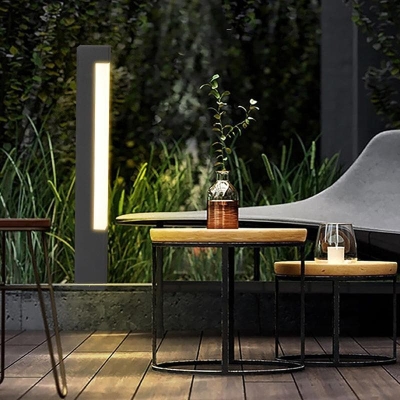 Energy-Saving LED Pathway Lights with Warm White Illumination, Sturdy Aluminum Pole, Covers 15 Sq Meters, Perfect for Garden and Lawn Pathways