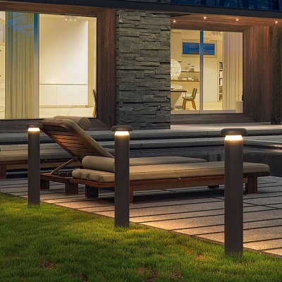 Elegant Minimalist Outdoor Pathway Light, Aluminum Alloy, IP54 Waterproof, Perfect for Gardens, Patios, Walkways, and Courtyards