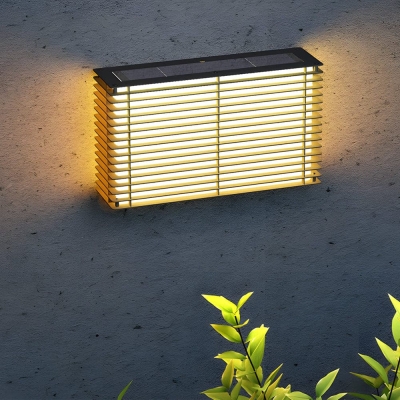 Durable LED Outdoor Wall Lights for Gardens, Patios, Balconies &amp; More, Hardwired &amp; Solar Options Available, Stainless Steel &amp; Iron Construction