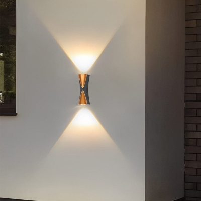 Elegant Outdoor Wall Lamp with High Brightness LED, Rust-Proof Aluminum Body, and Multiple Color Options, Perfect for Stylish Wall Lighting Decoration