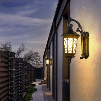 High Brightness Outdoor Wall Light, Warm, Non-Dazzling Illumination for Modern Outdoor Decor and Landscape Architecture