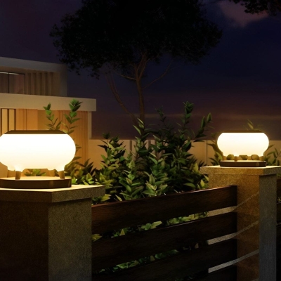 Durable Stainless Steel Solar Post Cap Lights with High-Efficiency Panels for Outdoor Use in Gardens, Paths, Fences, and Yards