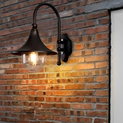 Elegant and Durable Aluminum Porch Light with High Transmittance Acrylic Shade for Indoor/Outdoor Use, Waterproof, Rust-Proof, Retro Design
