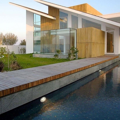 Durable Stainless Steel Landscape Lighting for Underwater and Recessed Floor Use with Tempered Glass Lampshade, Requires Transformer
