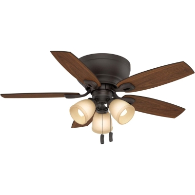 44 in. Bronze Ceiling Fan, Short Blade Ceiling Fan, Best Indoor Ceiling Fans