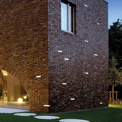 Versatile Rectangular Outdoor Wall Light, Easy to Install, Blend with Exterior Walls, Create Warm Atmosphere, Customizable Patterns, Perfect for Home Decor