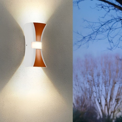 Durable Modern Outdoor Wall Light with Aluminum Body, Sealed Design, High Transmittance Acrylic Lampshade, and Waterproof LED for Porch and Patio