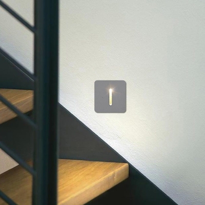 Embedded LED Landscape Lighting for Indoor &amp; Outdoor Use, High Color Rendering, Energy Efficient, Maintenance-Free Step Light for Stairs, Walkways, Patios