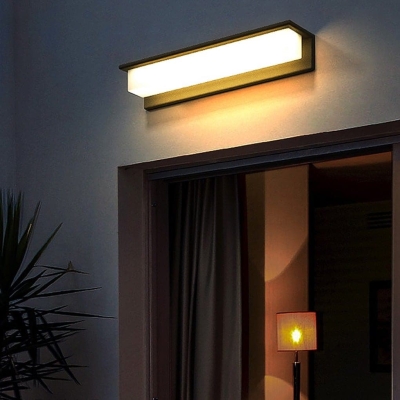Durable Stainless Steel Outdoor Wall Light with High-Color LED, Waterproof and Rustproof, Ideal for Patios, Gates, and Fences