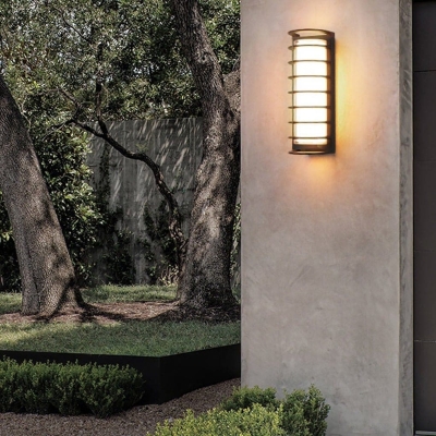 High Color Rendering Outdoor Wall Light with Double-Layer Lampshade for Clear Vision, Warm Light, and Enhanced Waterproof Performance, Ideal for Porches