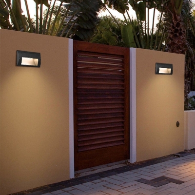 Durable Die-Cast Aluminum Outdoor Step Light with Energy-Saving LED, Waterproof Silicone Ring, Ideal for Stairs, Hallways, and Patios
