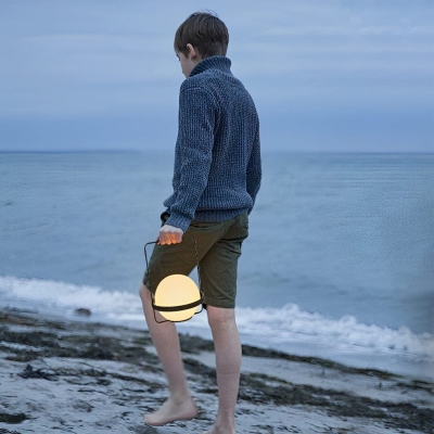 Rechargeable Outdoor Camping Light, USB Portable Lantern with Long Battery Life, Waterproof Design, Multiple Light Colors for Mood, 8-10 Hours Use