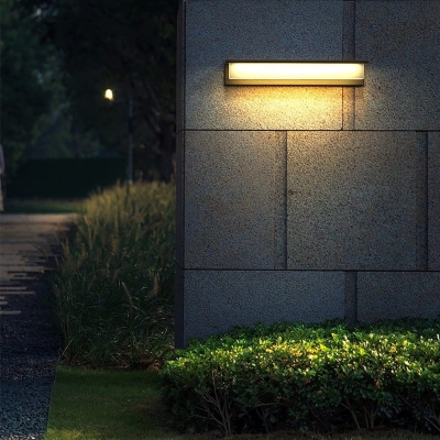 Durable Stainless Steel Outdoor Wall Light with High-Color LED, Waterproof and Rustproof, Ideal for Patios, Gates, and Fences