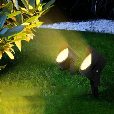 Durable Outdoor Spotlight with Adjustable Angles, High Brightness, and Waterproof Design for Versatile Installation and Long-lasting Performance