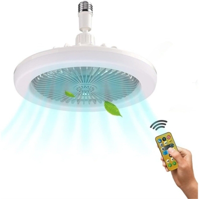 10 in. Mini Ceiling Fan for Kitchen Bathroom Pantry Tool Room Store Room Closet Laundry Room, Black Enclosed Socket Ceiling Fan with Lights and Remote
