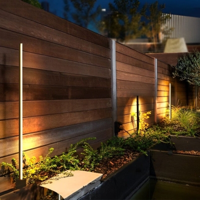 Elegant Stainless Steel and Aluminum Lawn Lamp, Rust Proof, Weather Resistant, and Perfect for Garden Decoration and Night Illumination