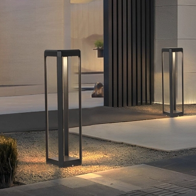 Stainless Steel Solar Garden Light, Waterproof, Rustproof, Dustproof, Modern Minimalist Design for Patio, Yard, Walkway, and Path