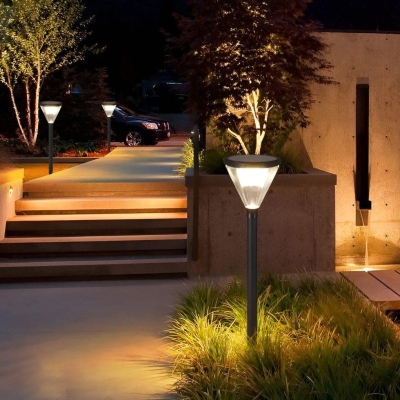 High-Efficiency Solar Garden Light with Fast Charging, Waterproof Design, and 12-Hour Illumination, Energy-Saving LED Pathway Light for Outdoor Use