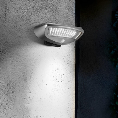 High-Efficiency Solar Garden Lights with Adjustable Lamp Head and Motion Sensor, 150&deg; Sensing Range, 10m Distance, 4 Lighting Modes