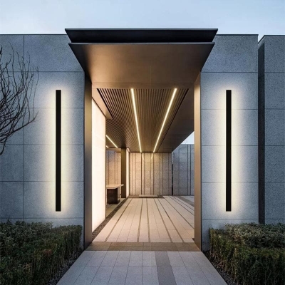Stylish Long Strip LED Wall Lights for Outdoor and Indoor Use, Illuminate Your Home's Facade, Porch, Living Area, or Bedroom, 40-80 Inches