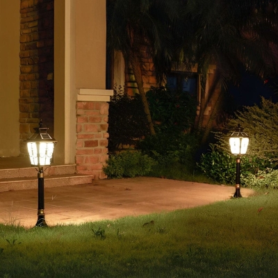 Automatic Solar Pathway Light, Waterproof Outdoor Lamp with Dual Light Colors, 10-Hour Illumination, Fast Charging, Ideal for Garden &amp; Walkways