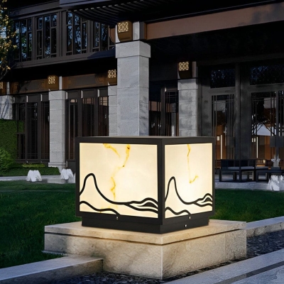 Intelligent Solar Outdoor Light with Remote Control, Durable Stainless Steel, Frosted Finish, Waterproof, Automatic Day/Night Operation, Easy Installation